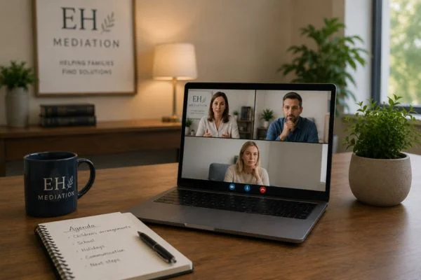 child access mediation Lymington online meeting.